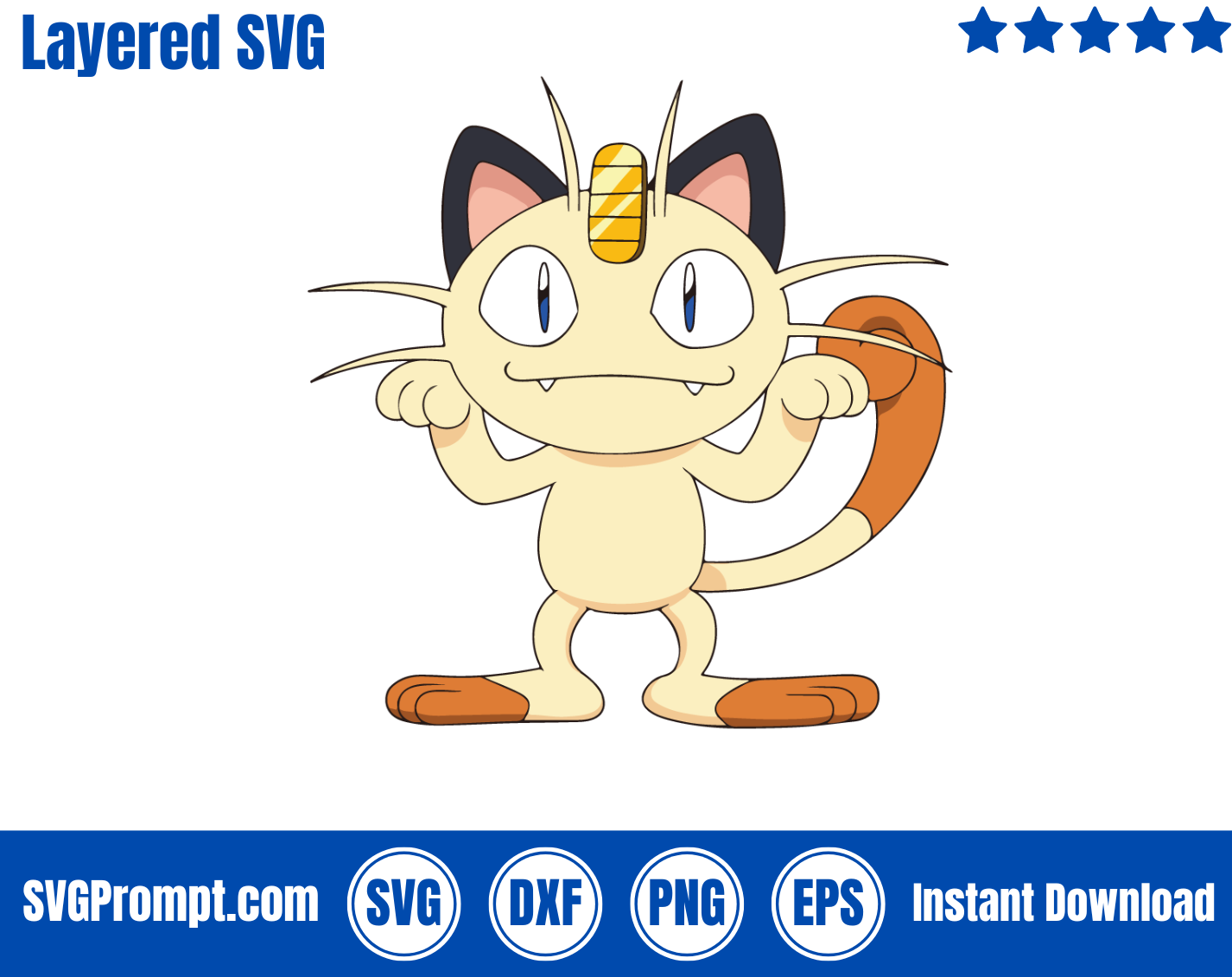 Pikachu svg Bnew Pokemon Meowth Svg Bundle, Svg Png Dxf Clipart, Vector ...